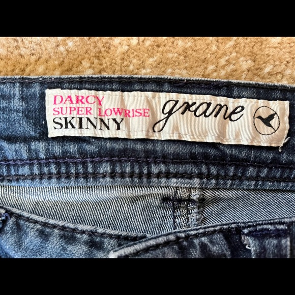Super Low Rise, Grane jeans, size 7, Skinny. - Picture 4 of 8